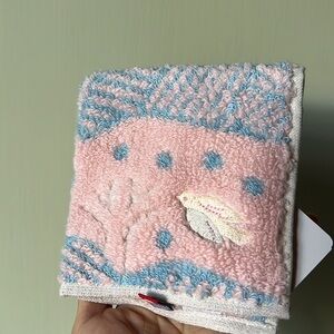 Tanaka Sangyo Imabari Towel Small Handkerchief Blue Pink